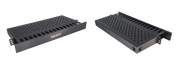 NP1 1U Cable Management Bay - High-Density 24-Port Patch Cable Organizer