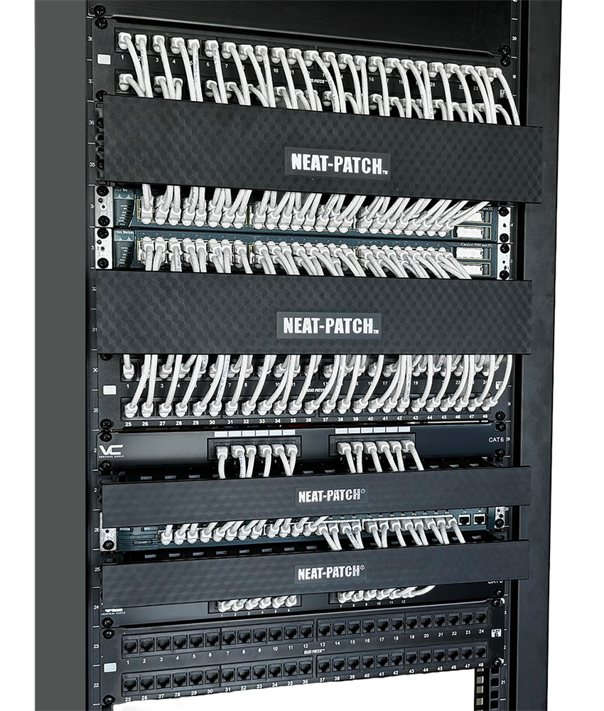 Network Cable Management for 19-Inch Racks – NEAT-PATCH